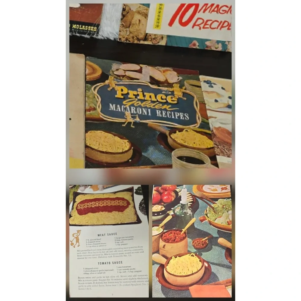 Vintage 1930s - 1960s Baking Cook‎ Books Grandma's, Eagle Brand, & Betty Crocker